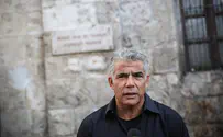 Hypocrisy? Lapid Decries 'Populist Criticism'