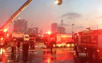 מסתמן: הסיבה לשריפת הענק - קצר חשמלי