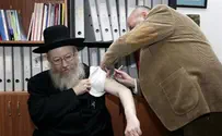 Flash 90 Health Minister Gets His Flu Shot, but Most Doctors Won't