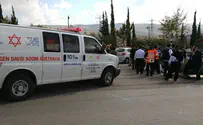 Magen David Adom spokesperson Stabbing attack near Beitar Illit, one injured