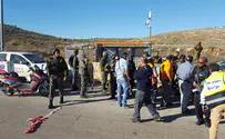 United Hatzalah in Samaria Four injured in Samaria car attack