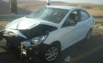 Two wounded in car attack east of Jerusalem