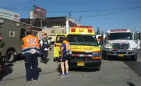צילום: מד''א Car attack near Gush Etzion, 5 soldiers wounded