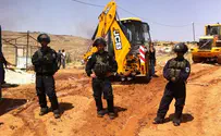 Defense Ministry Demolishes Buildings in Tekoa