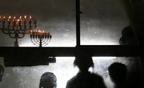 Lights of Evanston, Illinois menorah smashed