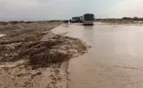 צפו: שיטפונות בנחל חבר