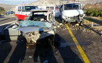 פצוע קשה בתאונה סמוך למעלה לבונה