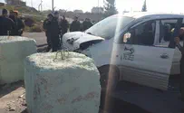 חייל נדרס סמוך לבית-חורון
