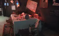 מיצג על השואה במקום מסע