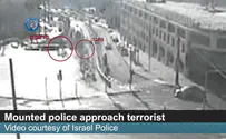 Israel Police Watch: Police on horseback eliminate terrorist in Jerusalem