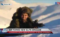 Watch: IDF forms new elite brigade