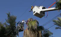 חברת החשמל נערכת למזג האוויר הסוער