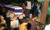 Watch: Thousands at funeral of officer killed in accident