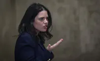 Alex Kolomoisky/POOL Shaked: Anti-Semitic comments not legitimate political debate