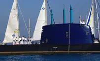 Israel's newest submarine receives welcoming party