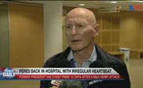 Watch: Peres back in hospital with irregular heartbeat