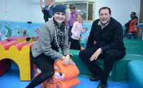 Play area dedicated to infant terror victim Adelle Biton