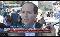 ILTV Watch: Jerusalem Mayor relates to lethal terror attack