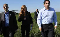 Samantha Power gets bird's-eye view of Israeli security threats