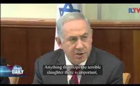 ILTV Watch: Netanyahu would welcome a Syrian ceasefire