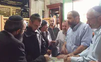 שר התיירות במערת המכפלה: "בואו לחברון"