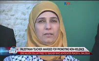 ILTV Palestinian teacher wins top educational prize