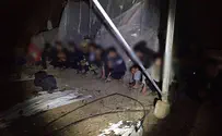 תיעוד: מעצר שב"חים בחממות באזור ניצן