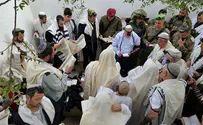 קריאת המגילה בקבר יהושע בן נון