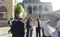 Palestinians: 1,114 'settlers' on Temple Mount last month