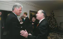 JTA Photo Service, Courtesy of Bob Fine The time Hillary Clinton came to the conservative rabbi’s seder
