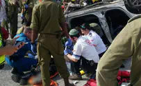 צילום: מד"א תלמיד ישיבה נהרג בכביש הבקעה