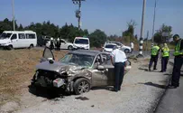 Magen David Adom One killed in collision between truck, car on 'Blood Road'