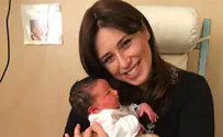 Deputy Minister Hotovely welcomes newest addition to the family