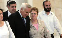 Katzav's wife met with Rivlin twice
