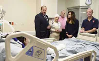 צילום: אבי חיון בהדסה נחנכו שני חדרי טיפול נמרץ