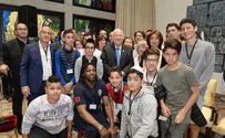President Rivlin hosts French Jews, Muslims and Christians