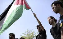 Arab students protest on Memorial Day eve