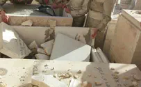 סרביה: מצבות מנותצות בבית העלמין