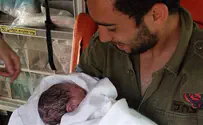 לידה צבאית בשומרון      