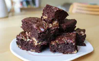 Aly Miller Gluten-free tahini halvah brownies