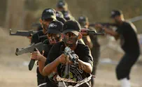 German-funded school in Gaza teaches military training