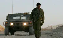 Terrorist shoots up IDF vehicles in Samaria