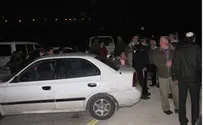 מאות חסמו את מחסום "החביות"