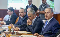 Dozens protest terror wave as Cabinet convenes