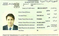 Syrian passport for Canadian PM?