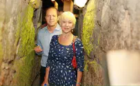 Hollywood star explores ancient Jerusalem in City of David