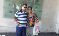 Photo: Hadassa spokesman's office Man seriously wounded in terror attack released from hospital