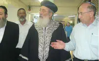 הרב הראשי ביקר את "האברך המציל"