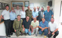 ראשי מועצת יש"ע נפגשו עם מפקד האוגדה