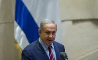 Yonatan Sindel/Flash 90 Netanyahu: 'There is a price for using chemical weapons'